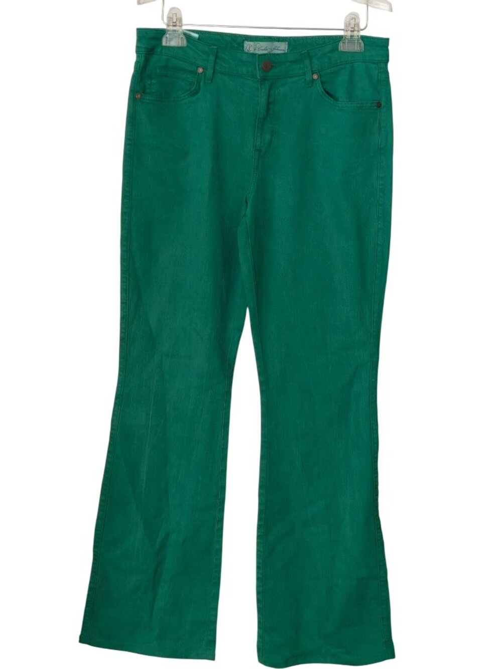 CJ by Cookie Johnson Grace Bootcut Jeans Green 30 Indie Sleaze Y2K Boho
